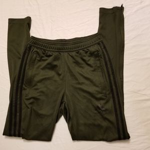 Adidas sweatpants green black xs